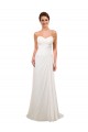 Sleeveless Ivory Sheath Sweetheart Wedding Gowns Mississauga