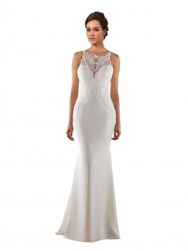 Sleeveless Ivory Mermaid Sweetheart Modern Wedding Dress Mississauga