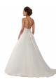 Sleeveless Ivory Ball Gown Spaghetti Straps Boho Wedding Dress Mississauga