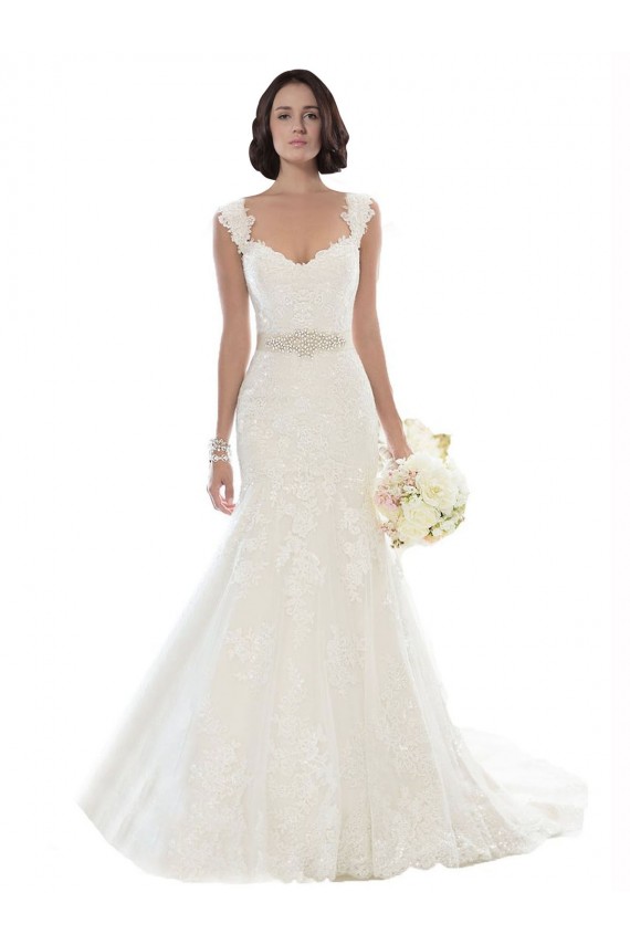 Sleeveless White Mermaid Off the Shoulder Beach Wedding Dress Mississauga