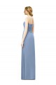 Sleeveless Dusty Blue A-Line Strapless Formal Dresses / Bridesmaid Dresses Mississauga