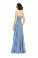 Sleeveless Dusty Blue A-Line One Shoulder Formal Dress / Bridesmaid Dress Mississauga