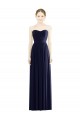 Sleeveless Dark Navy A-Line Sweetheart Formal Evening Gown / Bridesmaid Dress Mississauga