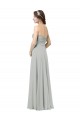 Sleeveless Silver A-Line Sweetheart Bridesmaid Dresses Mississauga