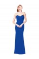 Sleeveless Royal Blue A-Line Sweetheart Bridesmaid Dress / Evening Gowns Mississauga
