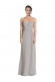 Sleeveless Silver Sheath Spaghetti Straps Bridesmaid Dress Mississauga