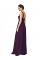 Sleeveless Grape A-Line Spaghetti Straps Bridesmaid Dress Mississauga