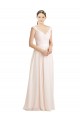 Sleeveless Cream Pink Open Back A-Line Sweetheart Bridesmaid Dress Mississauga