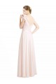 Sleeveless Cream Pink Open Back A-Line Sweetheart Bridesmaid Dress Mississauga