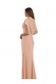Sleeveless Bliss Pink Low Back Mermaid Boat Neck Prom Dress / Bridesmaid Dress Mississauga