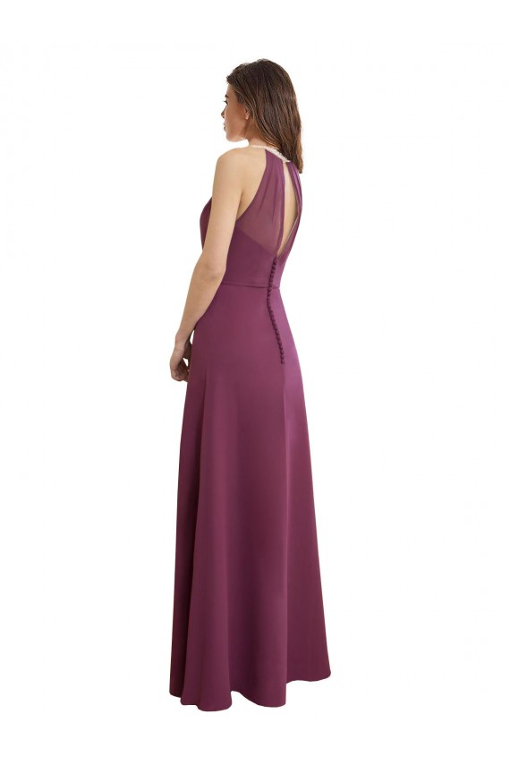 Sleeveless Keyhole Back A-Line Sweetheart Bridesmaid Dress / Evening Gowns Mississauga