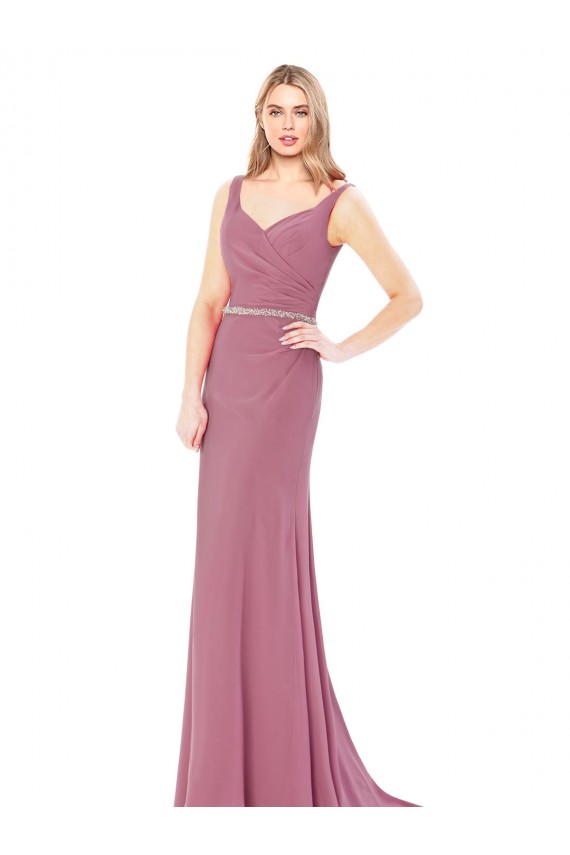 Sleeveless Low Back Sheath Sweetheart Prom Dress / Bridesmaid Dress Mississauga
