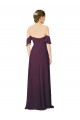 Cold Shoulder Grape Sheath Sweetheart Formal Dress / Bridesmaid Dress Mississauga