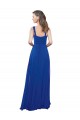 Sleeveless Royal Blue A-Line Square Neck Bridesmaid Dress Mississauga