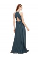 Sleeveless Black Keyhole Back Sheath Halter Neck Bridesmaid Dress Mississauga