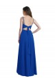 Sleeveless Royal Blue Open Back A-Line Spaghetti Straps High Low Bridesmaid Dress Mississauga