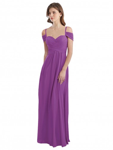 Cold Shoulder Dahlia A-Line Sweetheart Bridesmaid Dress Mississauga