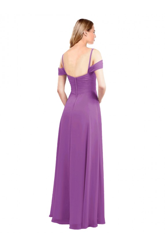 Cold Shoulder Dahlia A-Line Sweetheart Bridesmaid Dress Mississauga