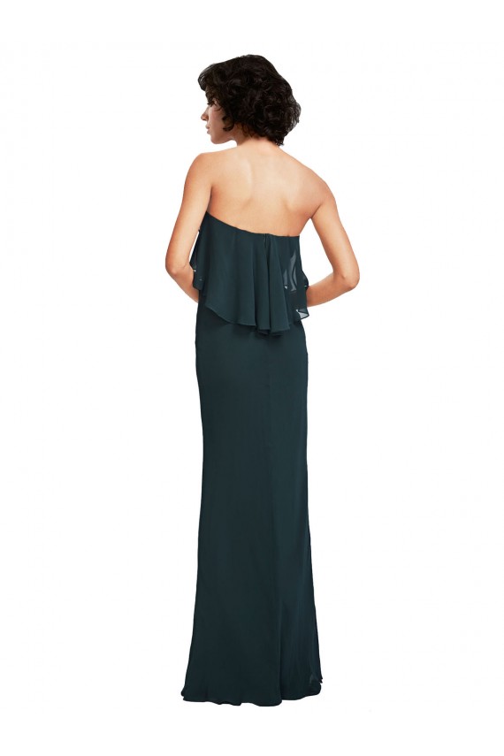 Sleeveless Black Sheath Sweetheart Bridesmaid Dress Mississauga