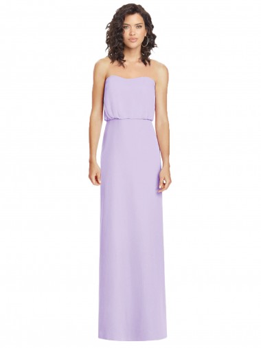 Sleeveless Lilac Low Back A-Line Sweetheart Formal Dress / Bridesmaid Dress Mississauga