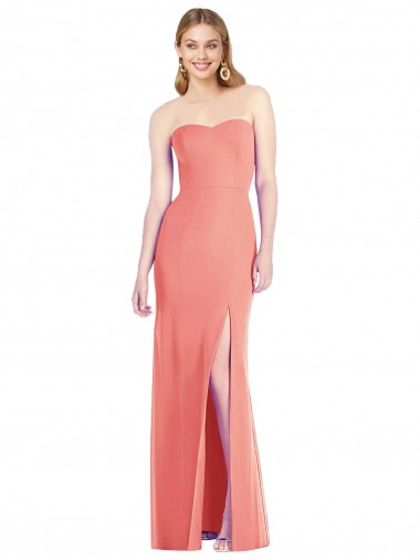 Sleeveless Desert Rose Trumpet Sweetheart Bridesmaid Dress Mississauga