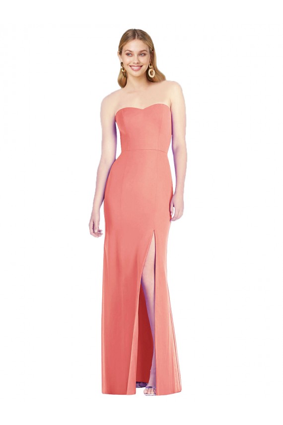 Sleeveless Desert Rose Trumpet Sweetheart Bridesmaid Dress Mississauga