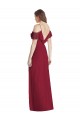 Cold Shoulder Royal Blue V-Back Trumpet Spaghetti Straps Semi Formal Evening Dress / Bridesmaid Dress Mississauga