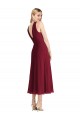 Sleeveless Lilac V-Back A-Line Halter Neck Prom Dress / Bridesmaid Dress Mississauga