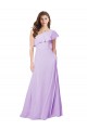 Sleeveless Lilac A-Line One Shoulder Bridesmaid Dress Mississauga