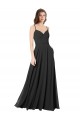 Sleeveless Black Open Back A-Line Sweetheart Formal Dress / Bridesmaid Dress Mississauga