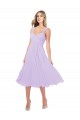 Sleeveless Lilac A-Line Sweetheart High Low Bridesmaid Dress Mississauga