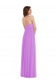 Sleeveless Violet Low Back A-Line Sweetheart Semi Formal Evening Dress / Bridesmaid Dress Mississauga