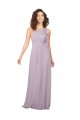 Sleeveless Pink Glow Keyhole Back A-Line Halter Neck Bridesmaid Dress / Evening Dress Mississauga