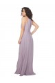 Sleeveless Pink Glow Keyhole Back A-Line Halter Neck Bridesmaid Dress / Evening Dress Mississauga