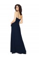 Sleeveless Dark Navy Low Back A-Line V-Neck Bridesmaid Dress / Formal Dress Mississauga