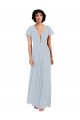 Cap Sleeves Sea Glass A-Line V-Neck Bridesmaid Dress / Formal Dress Mississauga