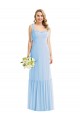 Sleeveless Light Sky Blue A-Line Spaghetti Straps Semi Formal Evening Dress / Bridesmaid Dress Mississauga