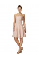 Sleeveless Pink A-Line Sweetheart Bridesmaid Dress Mississauga
