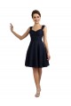 Sleeveless Dark Navy A-Line Sweetheart Bridesmaid Dresses Mississauga