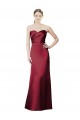 Sleeveless Burgundy Mermaid Sweetheart Bridesmaid Dress / Evening Dress Mississauga