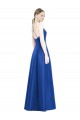 Sleeveless Royal Blue Criss Cross Open Back A-Line Spaghetti Straps Bridesmaid Dress Mississauga