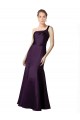 Sleeveless Grape Mermaid One Shoulder Prom Dress / Bridesmaid Dress Mississauga