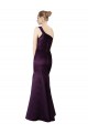 Sleeveless Grape Mermaid One Shoulder Prom Dress / Bridesmaid Dress Mississauga