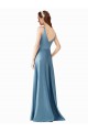 Sleeveless A-Line High Neck Black Tie Prom Dress / Bridesmaid Dress Mississauga