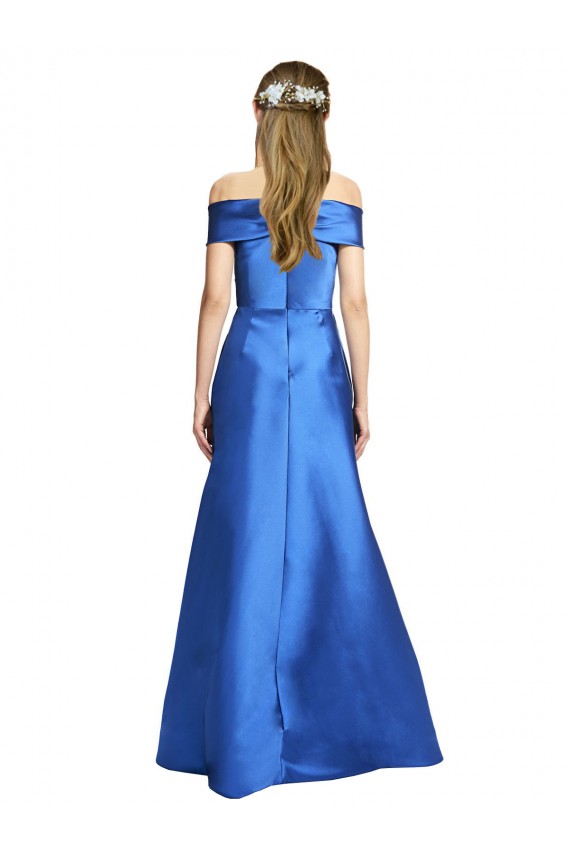 Sleeveless A-Line Off the Shoulder Black Tie Evening Gown / Prom Dress / Bridesmaid Dress Mississauga