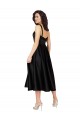 Sleeveless Black A-Line Square Neck Prom Dress / Bridesmaid Dress Mississauga