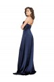 Sleeveless Sapphire Low Back A-Line Sweetheart Formal Evening Gown / Prom Dress / Bridesmaid Dress Mississauga