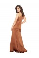 Sleeveless Orange A-Line One Shoulder Formal Dress / Bridesmaid Dress Mississauga