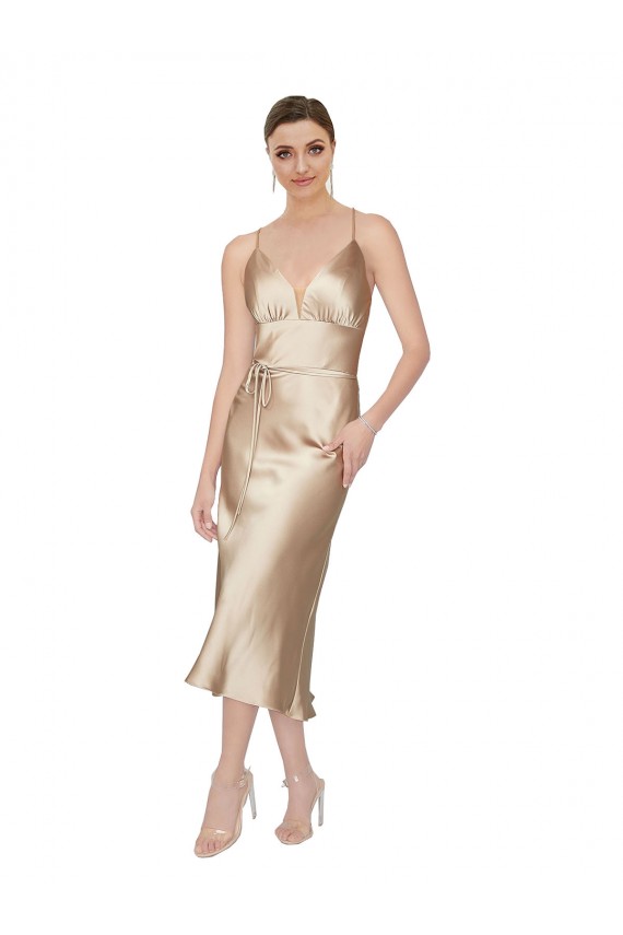 Sleeveless A-Line V-Neck Formal Evening Gown / Prom Dress / Bridesmaid Dress Mississauga