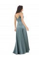Sleeveless Black V-Back A-Line V-Neck Formal Evening Gown / Prom Dress / Bridesmaid Dress Mississauga